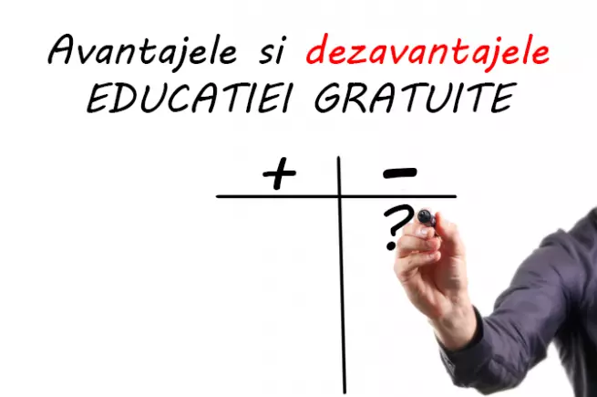 Dezavantajele educației gratuite