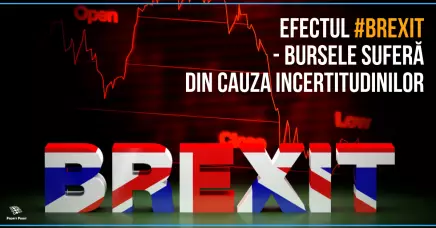 Efectul #Brexit: bursele suferă din cauza incertitudinilor