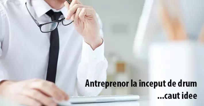 Antreprenor la început de drum, caut idee