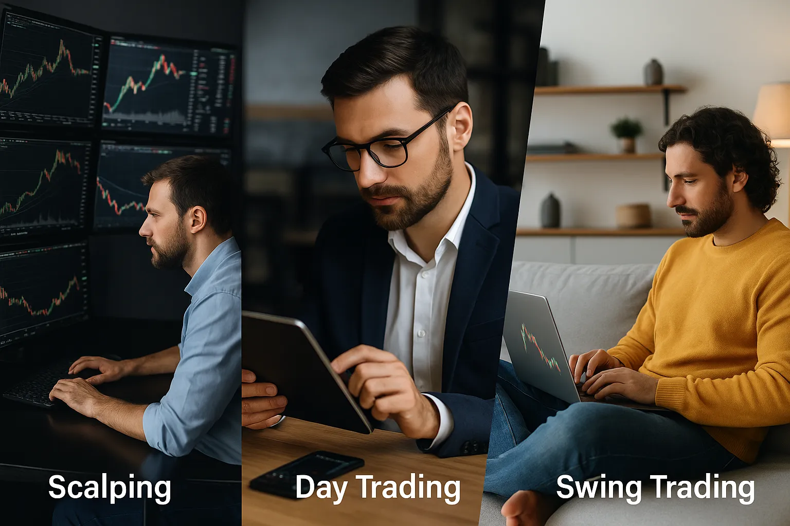 Tipuri de trading și stiluri populare
